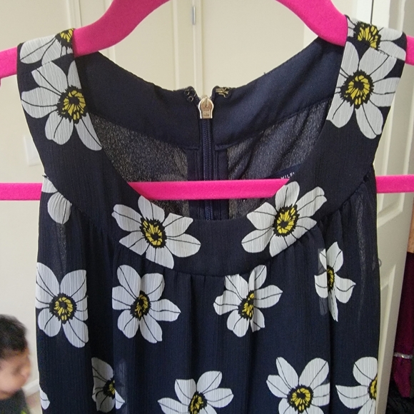Tommy Hilfiger midi dress size 2. Beautiful floral print. Blue / white - Picture 11 of 11